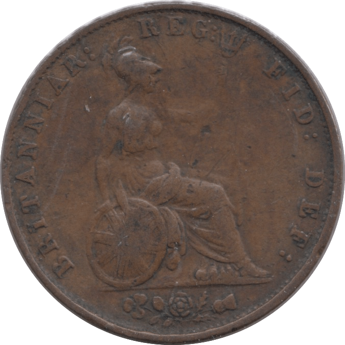 1853 HALFPENNY ( GVF ) - Halfpenny - Cambridgeshire Coins