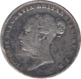 1853 SIXPENCE ( FAIR ) - SIXPENCE - Cambridgeshire Coins