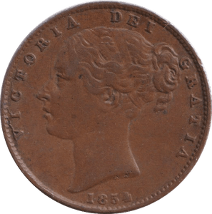 1854 FARTHING ( GF ) - FARTHING - Cambridgeshire Coins