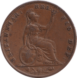 1854 FARTHING ( GF ) - FARTHING - Cambridgeshire Coins