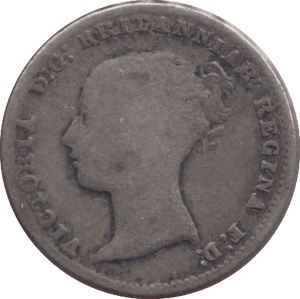 1854 FOURPENCE ( FINE ) - Fourpence - Cambridgeshire Coins