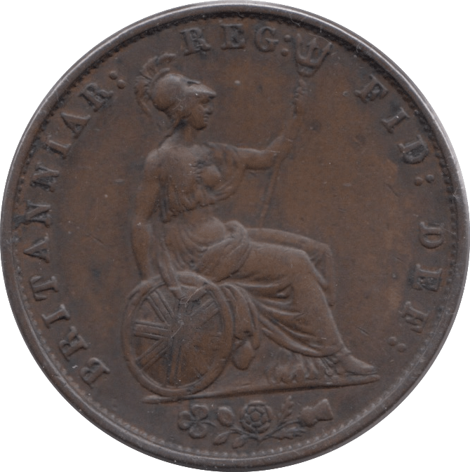 1854 HALFPENNY ( GVF ) - Halfpenny - Cambridgeshire Coins