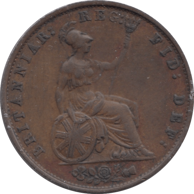 1854 HALFPENNY ( VF ) - Halfpenny - Cambridgeshire Coins