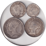 1854 MAUNDY SET VICTORIA - Maundy Set - Cambridgeshire Coins