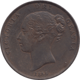 1854 PENNY BRITANNIA ( AUNC ) - PENNY - Cambridgeshire Coins