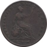 1854 PENNY ( FINE ) 2 - Penny - Cambridgeshire Coins