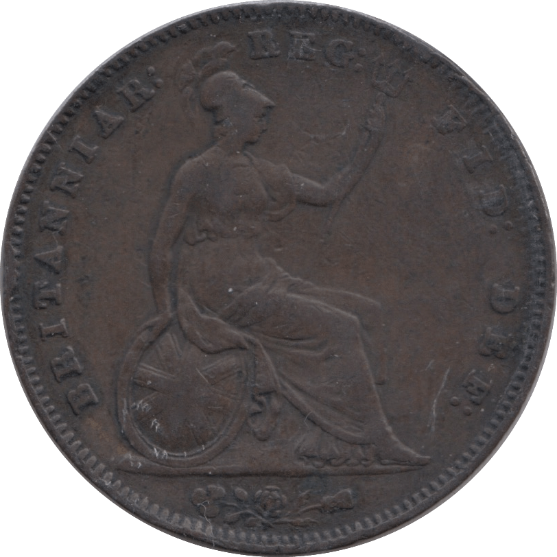 1854 PENNY ( FINE ) 3 - Penny - Cambridgeshire Coins