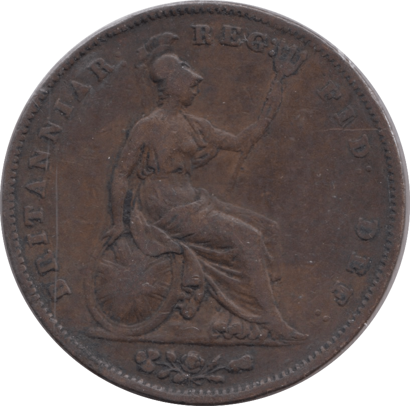 1854 PENNY ( FINE ) - Penny - Cambridgeshire Coins