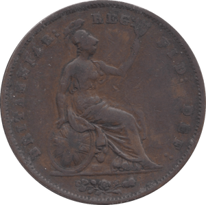 1854 PENNY ( FINE ) - PENNY - Cambridgeshire Coins