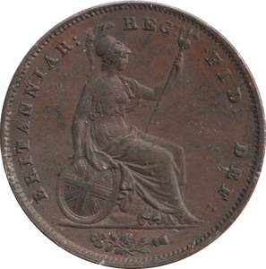 1854 PENNY ( GVF ) - PENNY - Cambridgeshire Coins