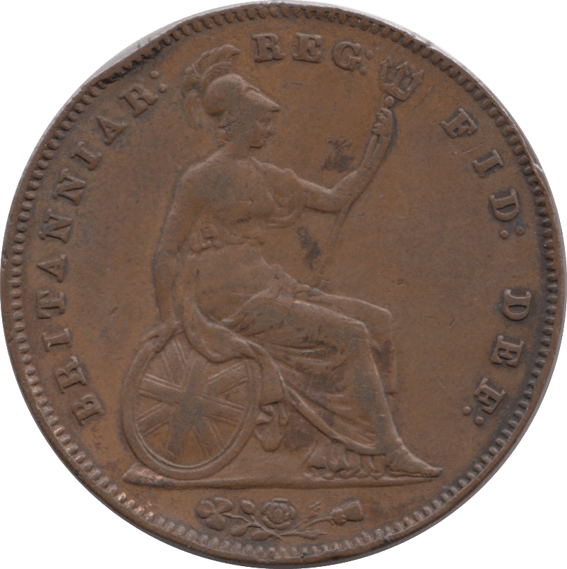 1854 PENNY ( GVF ) - Penny - Cambridgeshire Coins