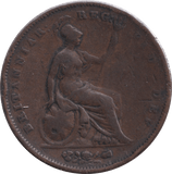 1854 PENNY ( NF ) - PENNY - Cambridgeshire Coins