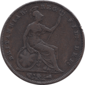 1854 PENNY ( VF ) 3 - PENNY - Cambridgeshire Coins