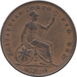 1854 PENNY ( VF ) - Penny - Cambridgeshire Coins