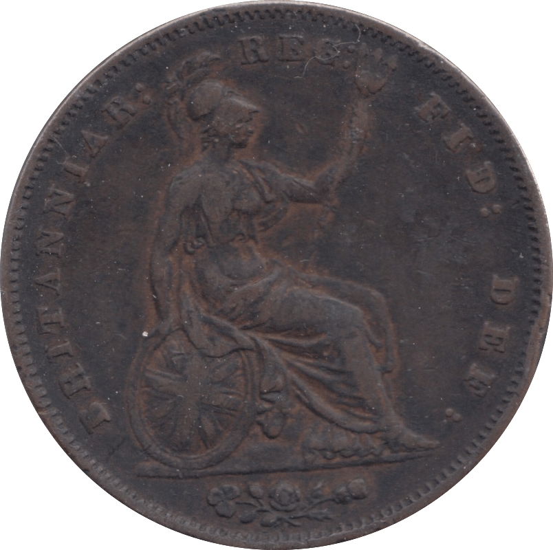 1854 PENNY ( VF ) - PENNY - Cambridgeshire Coins