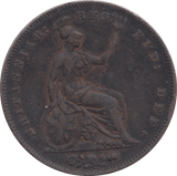 1854 PENNY ( VF ) - PENNY - Cambridgeshire Coins