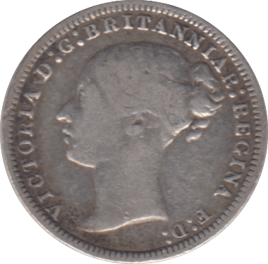 1854 THREEPENCE ( FINE ) - THREEPENCE - Cambridgeshire Coins