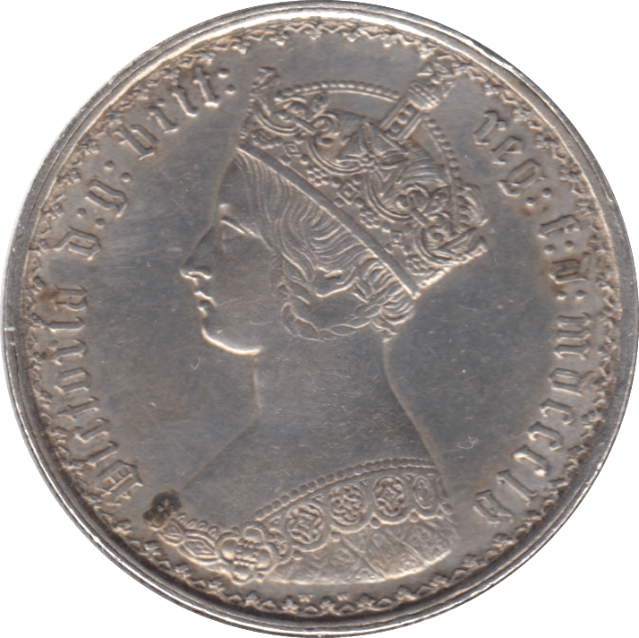 1855 FLORIN ( EF ) - FLORIN - Cambridgeshire Coins