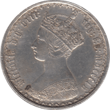 1855 FLORIN ( EF ) - FLORIN - Cambridgeshire Coins