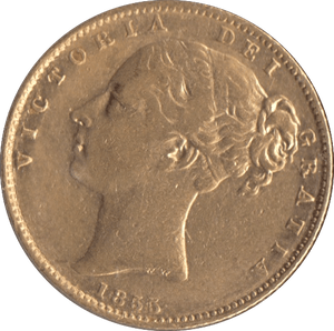 1855 GOLD SOVEREIGN ( GVF ) - SOVEREIGN - Cambridgeshire Coins