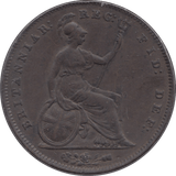 1855 PENNY ( EF ) - Penny - Cambridgeshire Coins