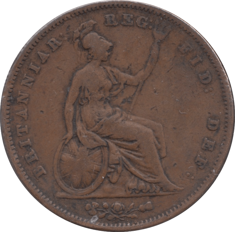 1855 PENNY ( FINE ) - Penny - Cambridgeshire Coins