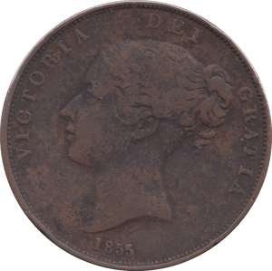 1855 PENNY ( GF ) - PENNY - Cambridgeshire Coins