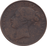 1855 PENNY ( GF ) - PENNY - Cambridgeshire Coins