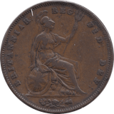 1855 PENNY ( GF ) - Penny - Cambridgeshire Coins