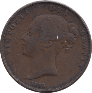 1855 PENNY ( GF ) - Penny - Cambridgeshire Coins