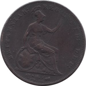 1855 PENNY ( VF ) - Penny - Cambridgeshire Coins