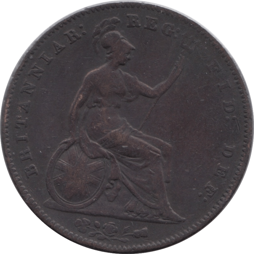 1855 PENNY ( VF ) - Penny - Cambridgeshire Coins