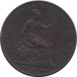 1855 PENNY ( VF ) - Penny - Cambridgeshire Coins