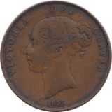 1855 PENNY ( VF ) - Penny - Cambridgeshire Coins