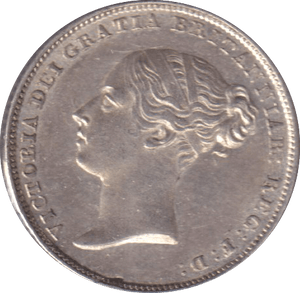 1856 SIXPENCE ( EF ) - WORLD COINS - Cambridgeshire Coins