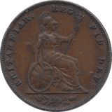 1857 FARTHING ( EF ) - Farthing - Cambridgeshire Coins