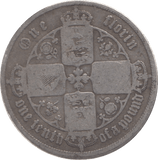 1857 FLORIN ( NF ) - FLORIN - Cambridgeshire Coins