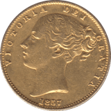 1857 GOLD SOVEREIGN ( EF ) - SOVEREIGN - Cambridgeshire Coins