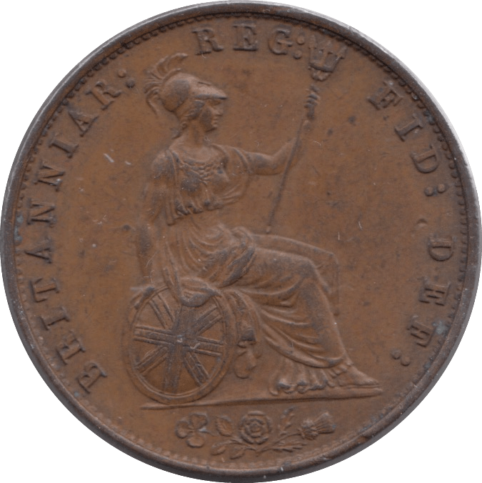 1857 HALFPENNY ( EF ) - Halfpenny - Cambridgeshire Coins