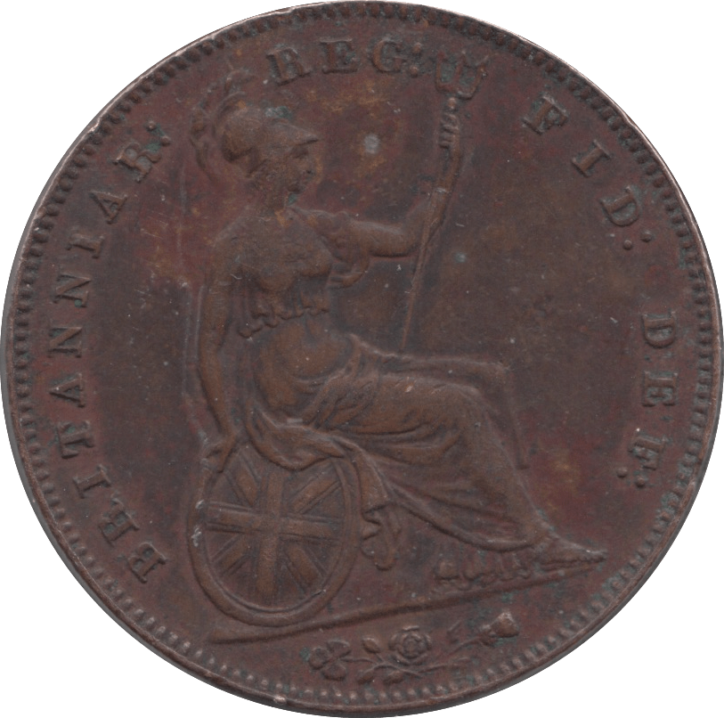 1857 PENNY ( AUNC ) - Penny - Cambridgeshire Coins