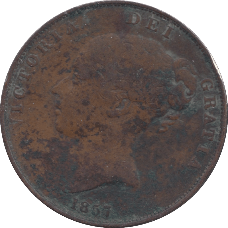 1857 PENNY ( FAIR ) - PENNY - Cambridgeshire Coins