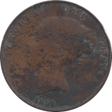 1857 PENNY ( FAIR ) - PENNY - Cambridgeshire Coins