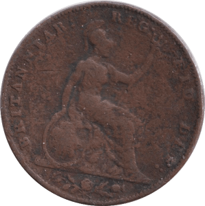 1858 FARTHING ( FAIR ) - FARTHING - Cambridgeshire Coins