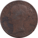 1858 FARTHING ( FAIR ) - FARTHING - Cambridgeshire Coins