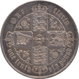 1858 FLORIN ( GVF ) - FLORIN - Cambridgeshire Coins