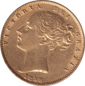 1858 GOLD SOVEREIGN ( GVF ) - SOVEREIGN - Cambridgeshire Coins