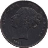 1858 PENNY BRITANNIA ( GVF ) - PENNY - Cambridgeshire Coins