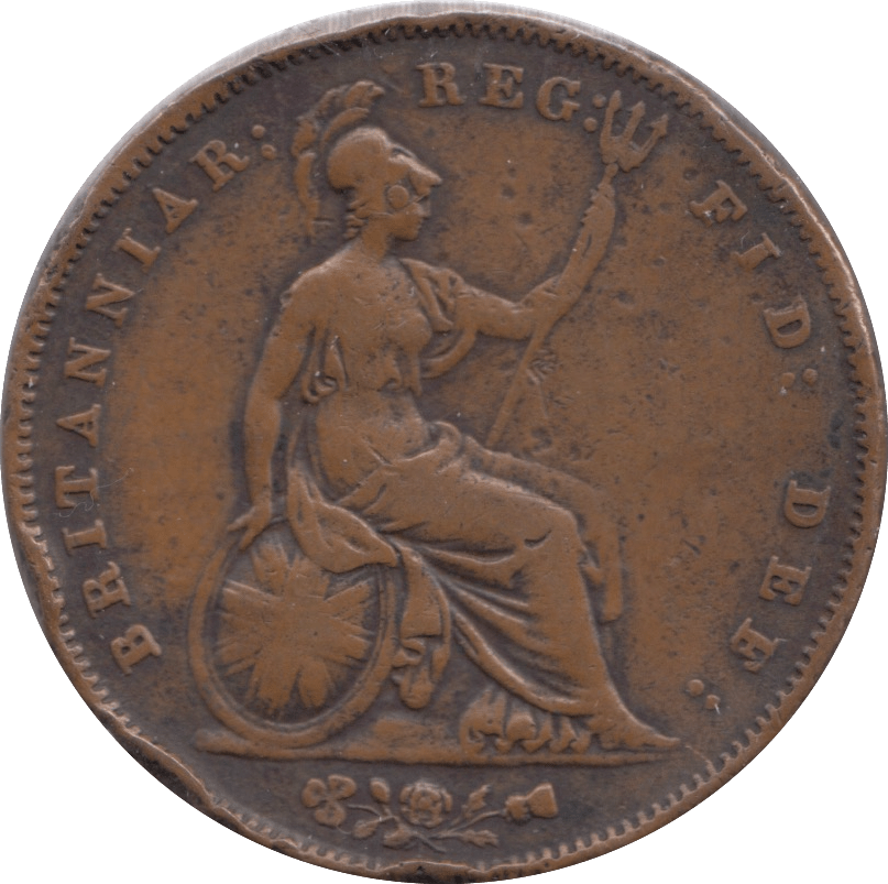 1858 PENNY ( FINE ) - PENNY - Cambridgeshire Coins