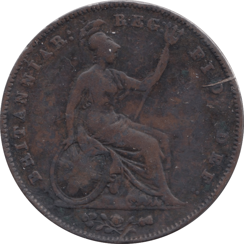 1858 PENNY ( FINE ) - PENNY - Cambridgeshire Coins