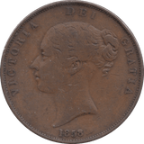 1858 PENNY ( GF ) - Penny - Cambridgeshire Coins